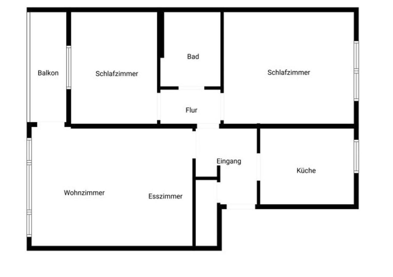 3 Zimmer, 68Qm, Parkplatz, Messe Dus, Logport, Duisport Duisburg Eksteriør bilde