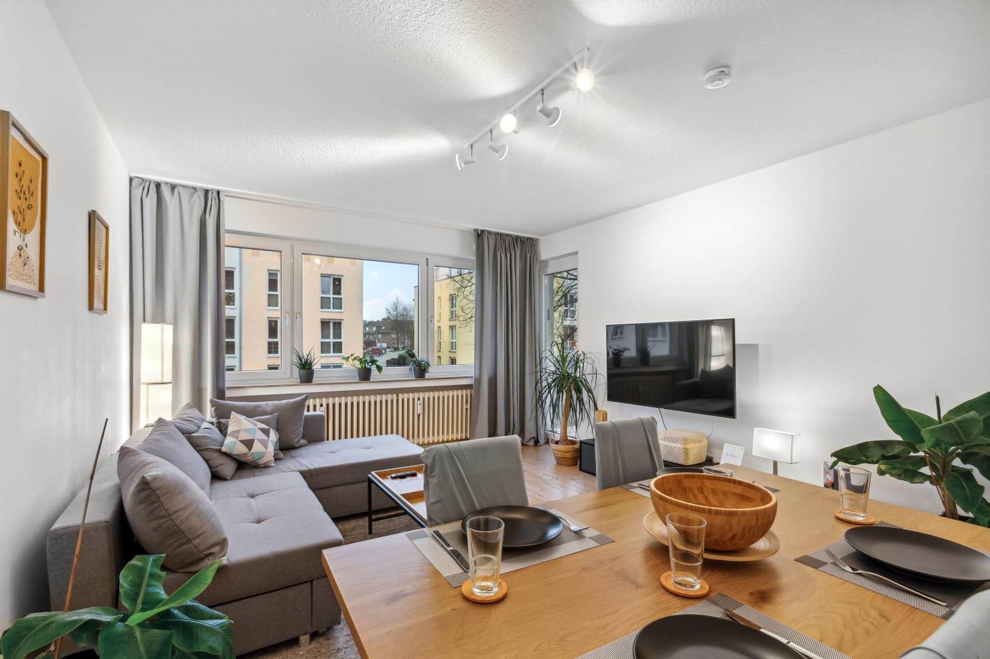 3 Zimmer, 68Qm, Parkplatz, Messe Dus, Logport, Duisport Duisburg Eksteriør bilde