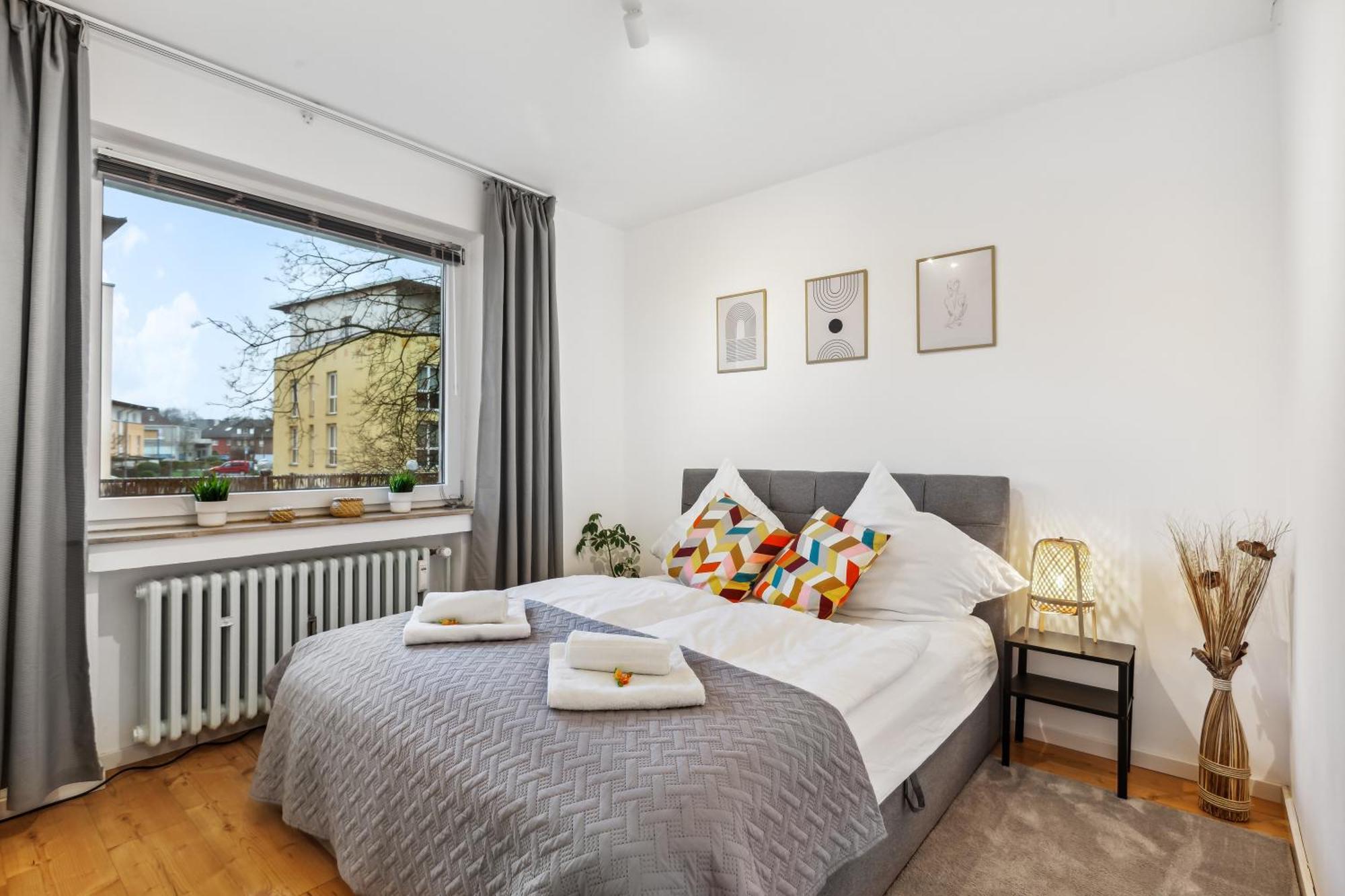 3 Zimmer, 68Qm, Parkplatz, Messe Dus, Logport, Duisport Duisburg Eksteriør bilde