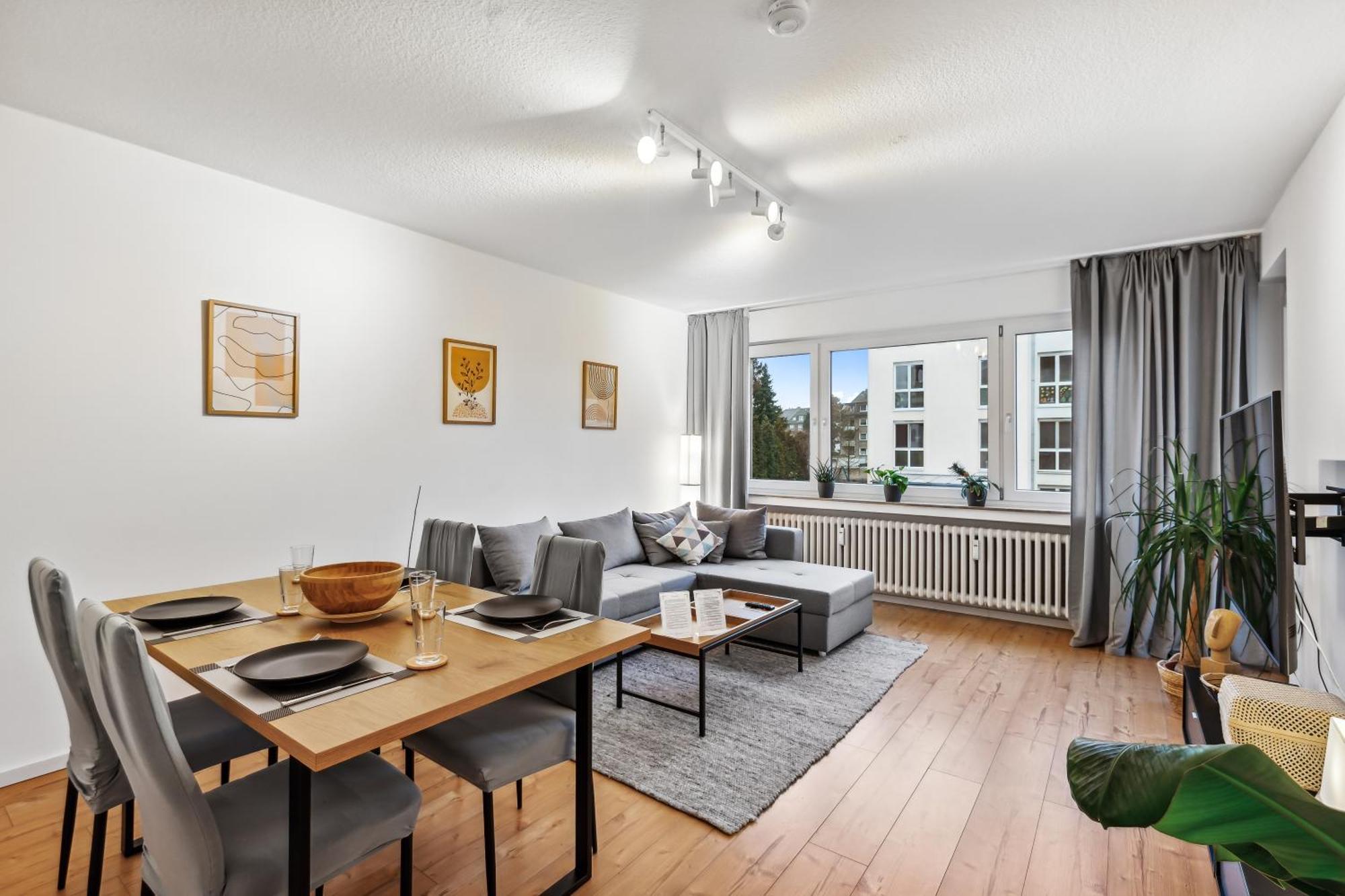 3 Zimmer, 68Qm, Parkplatz, Messe Dus, Logport, Duisport Duisburg Eksteriør bilde